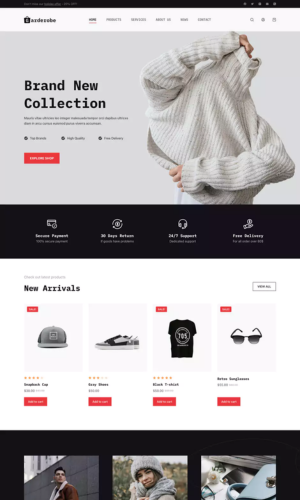 Clothing Online Store Blocksy Pro